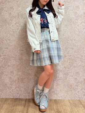 「スカパン」｜ありす(axesfemme)さん（レディース・153cm）の春コーディネート