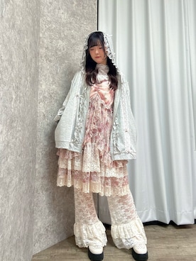 「myu:loret（ミュウロレット）のアイテム」を使った、ありす(axesfemme)さん（レディース・153cm）の春コーディネート