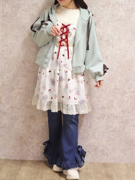 ありす(axesfemme)さん（レディース・153cm）の冬コーディネート