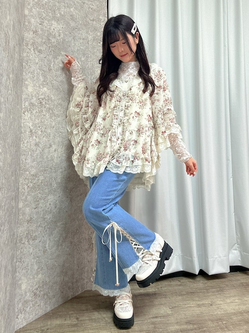 ダブルクロスレースシューズ（パンプス）｜axes femme（アクシーズ