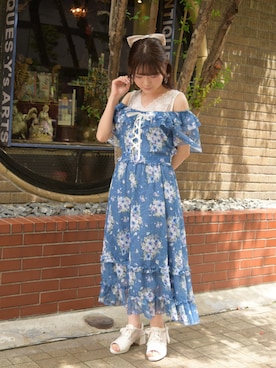 ありす(axesfemme)さん（レディース・153cm）の夏コーディネート
