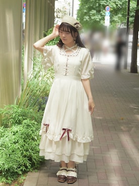 ありす(axesfemme)さん（レディース・153cm）の夏コーディネート