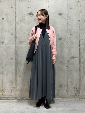 「KBF（ケイビーエフ）のアイテム」を使った、hmey2698さん（レディース・155cm）の秋コーディネート