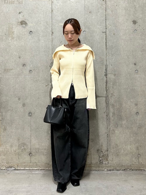 セール】ビックカラージップセーター（ニット/セーター）｜SENSE OF