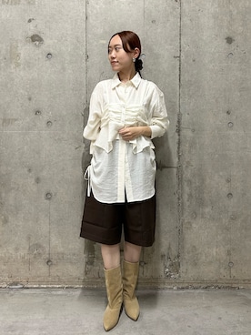 「SENSE OF PLACE by URBAN RESEARCH（センスオブプレイスバイアーバンリサーチ）のアイテム」を使った、hmey2698さん（レディース・155cm）の秋コーディネート