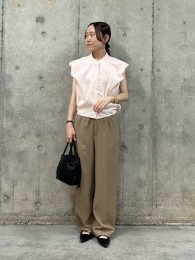 「RODE SKO（ロデスコ）のアイテム」を使った、hmey2698さん（レディース・155cm）の夏コーディネート