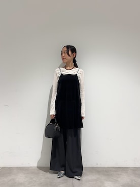 「SMELLY（スメリー）のアイテム」を使った、hmey2698さん（レディース・155cm）の秋コーディネート