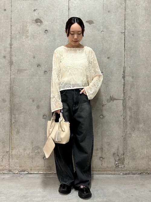 paruruお洋服N°33、22 サテン ロング チャイナドレス レース裾 シルエット 中国風