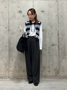 「RODE SKO（ロデスコ）のアイテム」を使った、hmey2698さん（レディース・155cm）の秋コーディネート