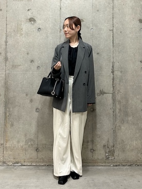 「ラッフルフリル」｜hmey2698さん（レディース・155cm）の秋コーディネート