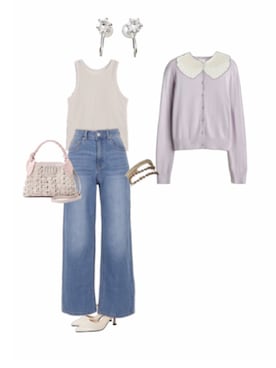 Erikaさん（レディース・160cm）の春コーディネート