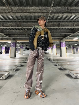 Tatsuya Katsumotoさん(メンズ・173cm)の夏コーディネート