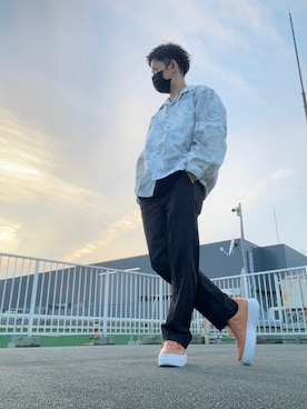 「NIKE（ナイキ）のナイキ コート ビジョン アルタ ウィメンズシューズ / Nike Court Vision Alta Women's Shoes ＜22-29cm 展開＞（スニーカー）」を使った、ryo.78さん（メンズ・167cm）の秋コーディネート