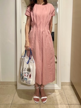 「アイテム（ワンピース/ドレス）」を使った、mamadansyarityuuさん（レディース・169cm・50代）の秋コーディネート