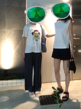 「アイテム（パンツ）」を使った、mamadansyarityuuさん（レディース・168cm・50代）の夏コーディネート
