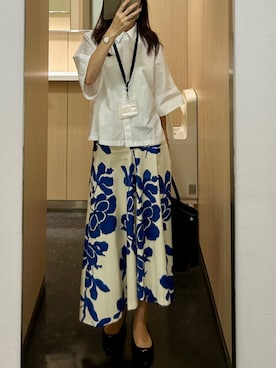 「お仕事コーデ」｜mamadansyarityuuさん（レディース・169cm）の秋コーディネート