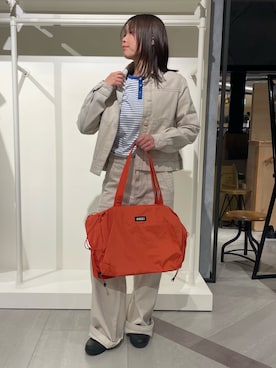 「AIGLE（エーグル）のアイテム」を使った、natsumi さん（レディース・163cm）の春コーディネート