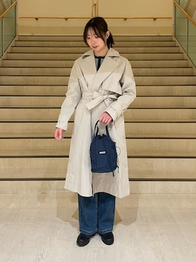 「AIGLE（エーグル）のアイテム」を使った、natsumi さん（レディース・163cm）の春コーディネート