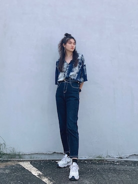 「SENSE（センス）のアイテム」を使った、hongyiyaoさん（レディース・163cm）の夏コーディネート