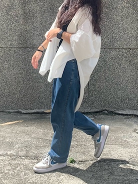 「PRINCE（プリンス）のアイテム」を使った、hongyiyaoさん（レディース・163cm）の夏コーディネート