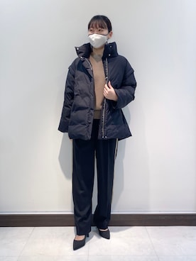 rinaさん（レディース・159cm）の冬コーディネート