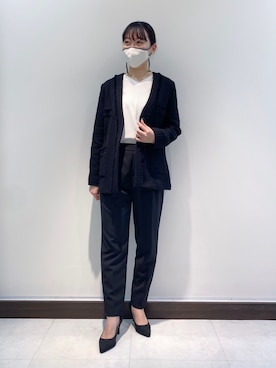 rinaさん(レディース・159cm)の冬コーディネート