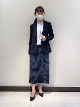 rinaさん（レディース・159cm）の冬コーディネート