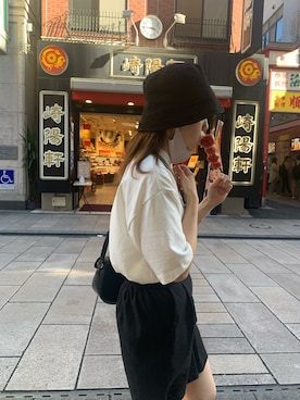 「中華街」｜kozuさん（レディース・153cm）の夏コーディネート