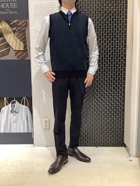 BRICK HOUSE by Tokyo Shirts 八尾アリオ店さんのコーディネート