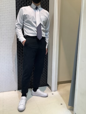 「ネクタイスタイル」｜BRICK HOUSE by Tokyo Shirts 八尾アリオ店さん（メンズ・170cm）の春コーディネート