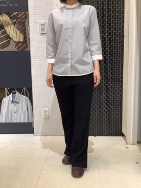 BRICK HOUSE by Tokyo Shirts 八尾アリオ店さん（レディース・155cm）の夏コーディネート