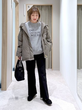 kusuko1103さん（レディース・163cm）の冬コーディネート