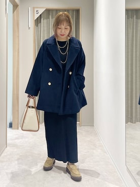 「GLOBAL WORK（グローバルワーク）のアイテム（ワンピース）」を使った、kusuko1103さん（レディース・163cm）の秋コーディネート