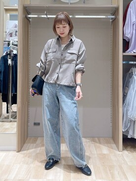「アイテム（タンクトップ）」を使った、kusuko1103さん（レディース・163cm・40代）の春コーディネート
