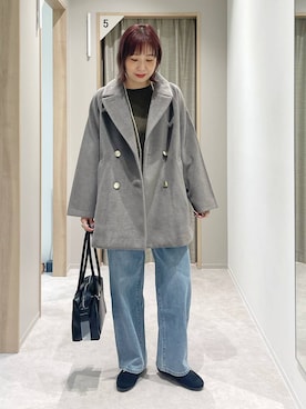 「アイテム（ローファー）」を使った、kusuko1103さん（レディース・163cm・40代）の秋コーディネート