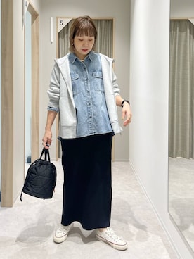 「アイテム（ワンピース）」を使った、kusuko1103さん（レディース・163cm・40代）の秋コーディネート