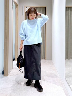 「アイテム（ハンドバッグ）」を使った、kusuko1103さん（レディース・163cm・40代）の冬コーディネート