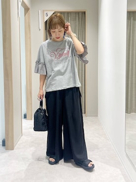 「アイテム（ハンドバッグ）」を使った、kusuko1103さん（レディース・163cm・40代）の夏コーディネート