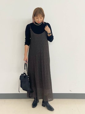 「GLOBAL WORK（グローバルワーク）のアイテム（アクセサリー）」を使った、kusuko1103さん（レディース・163cm）の秋コーディネート