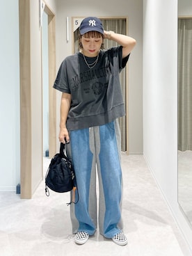 「アイテム（ハンドバッグ）」を使った、kusuko1103さん（レディース・163cm・40代）の夏コーディネート