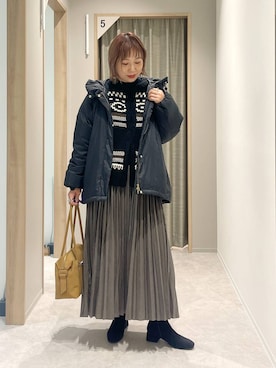 「アイテム（ベスト）」を使った、kusuko1103さん（レディース・163cm・40代）の秋コーディネート