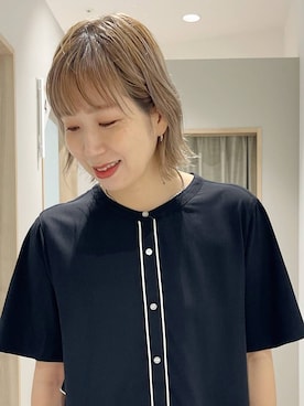 「アイテム（トートバッグ）」を使った、kusuko1103さん（レディース・163cm・40代）の夏コーディネート