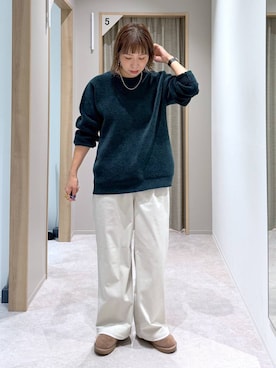 「アイテム（リング）」を使った、kusuko1103さん（レディース・163cm・40代）の冬コーディネート