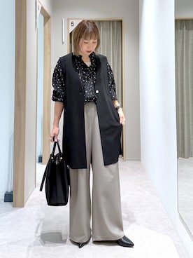 「GLOBAL WORK（グローバルワーク）のアイテム（その他アウター）」を使った、kusuko1103さん（レディース・163cm）の冬コーディネート