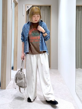 kusuko1103さん（レディース・163cm）の春コーディネート