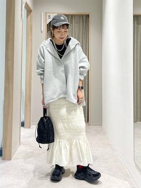 「アイテム（ジャケット/アウター）」を使った、kusuko1103さん（レディース・163cm・40代）の秋コーディネート