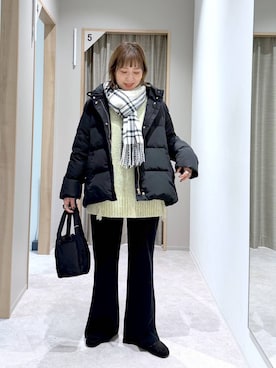 「アイテム（トートバッグ）」を使った、kusuko1103さん（レディース・163cm・40代）の冬コーディネート