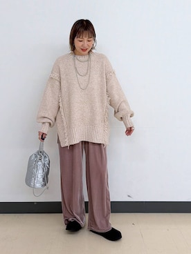 「アイテム（その他シューズ）」を使った、kusuko1103さん（レディース・163cm・40代）の冬コーディネート