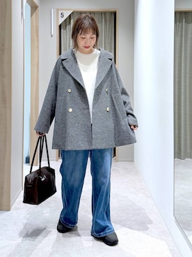 「アイテム（その他シューズ）」を使った、kusuko1103さん（レディース・163cm・40代）の冬コーディネート