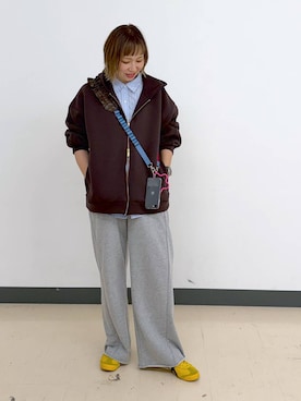 kusuko1103さん（レディース・163cm）の冬コーディネート